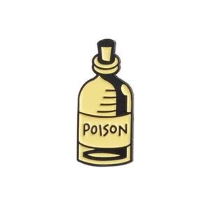 Poison Potion Bottle Pin Brooch